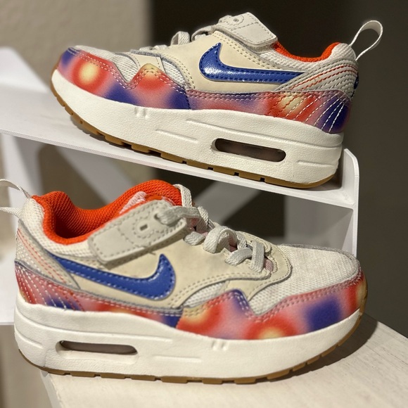Nike Other - Nike Air Max 1 SE GS 'Everything You Need" FN7286-100 White Blue Youth Boys 9C